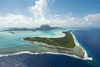 Bora Bora, Tahiti, from the Air